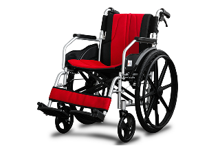 洗練されたデザインの車椅子